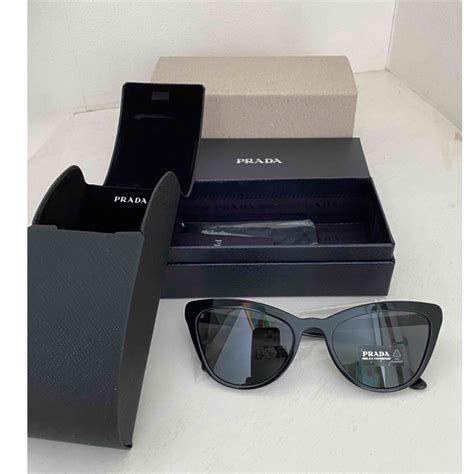 prada spr 01v col.1ab-5s0 cal.56 new occhiali da sole-sunglasses